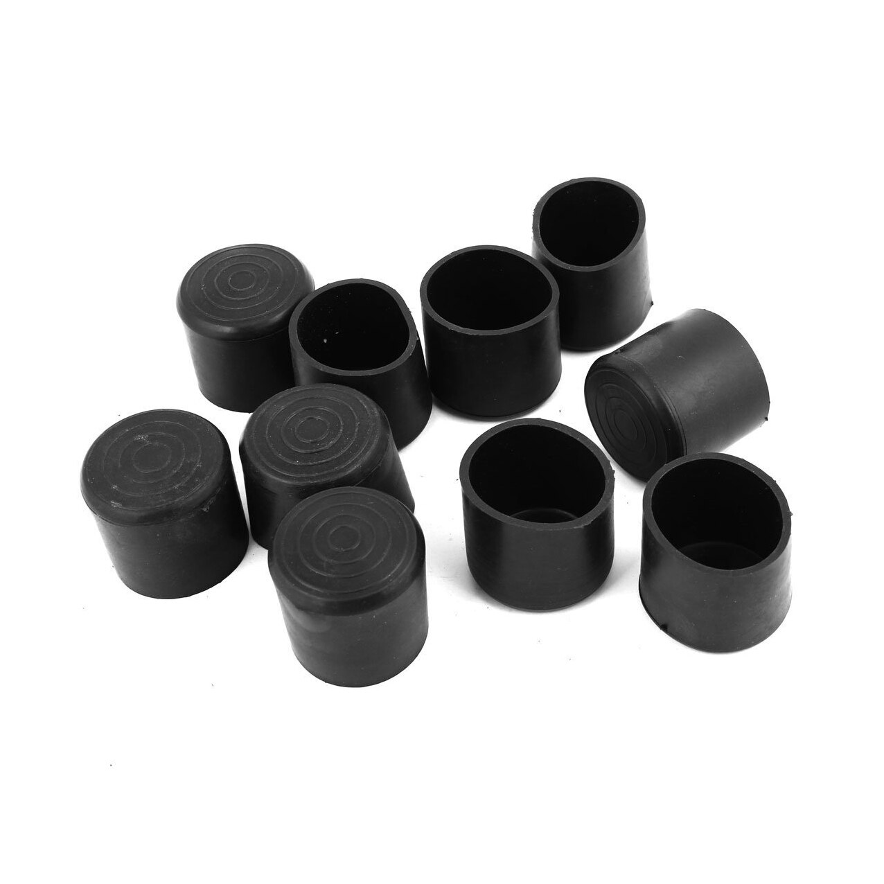  PVC  ձ   38MM  Ŀ 10 PC /Rubber PVC Flexible Round End Cap 38MM Foot Cover 10 Pcs Black